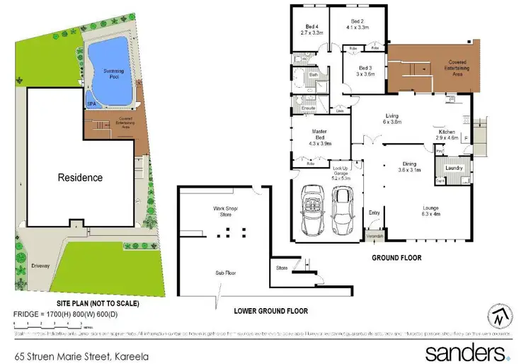 Floorplan of Homely house listing, 65 Struen Marie Street, Kareela NSW 2232