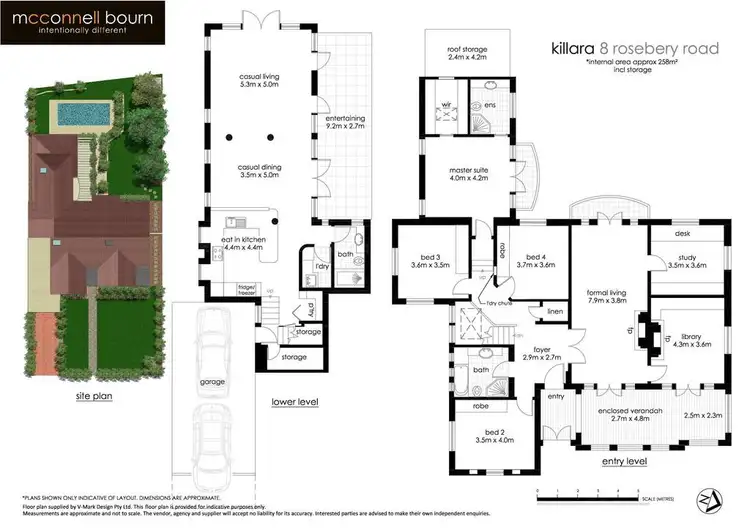 Floorplan of Homely house listing, 8 Rosebery Road, Killara NSW 2071