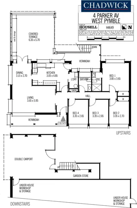 Floorplan of Homely house listing, 4 Parker Avenue, West Pymble NSW 2073