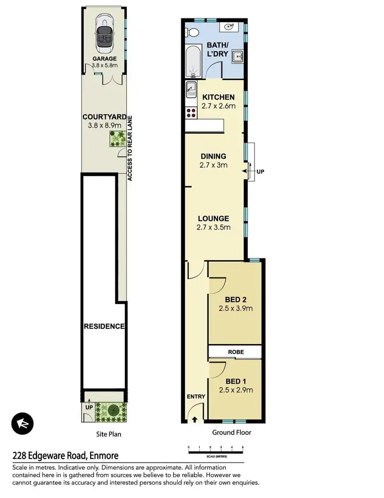 Floorplan of Homely house listing, 228 Edgeware Road, Newtown NSW 2042