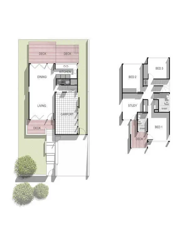 Floorplan of Homely house listing, 135 Beck Street, Paddington QLD 4064