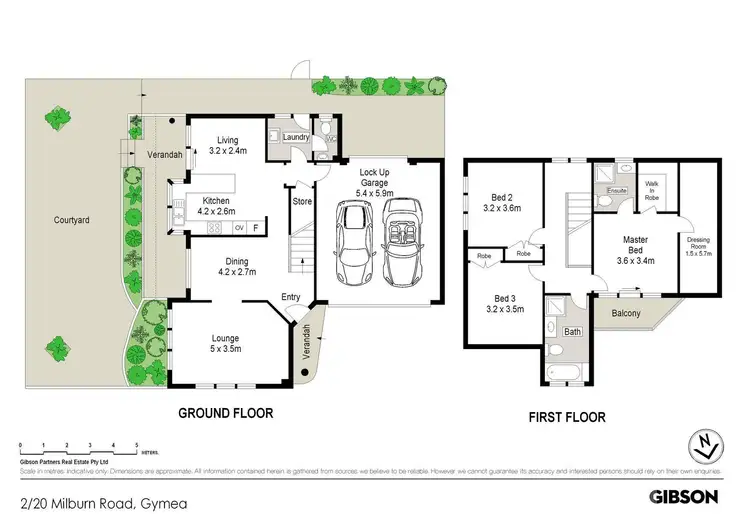 Floorplan of Homely townhouse listing, 2/20 Milburn Road, Gymea NSW 2227