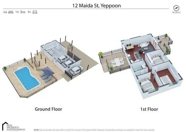 Floorplan of Homely house listing, 12 Maida Street, Lammermoor QLD 4703