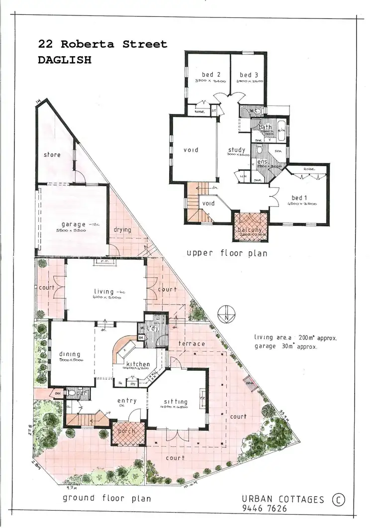 Floorplan of Homely house listing, 22 Roberta Street, Daglish WA 6008