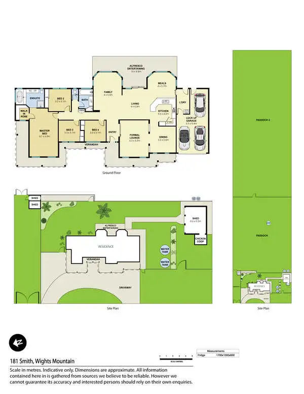 Floorplan of Homely house listing, 181 Smiths Road, Wights Mountain QLD 4520