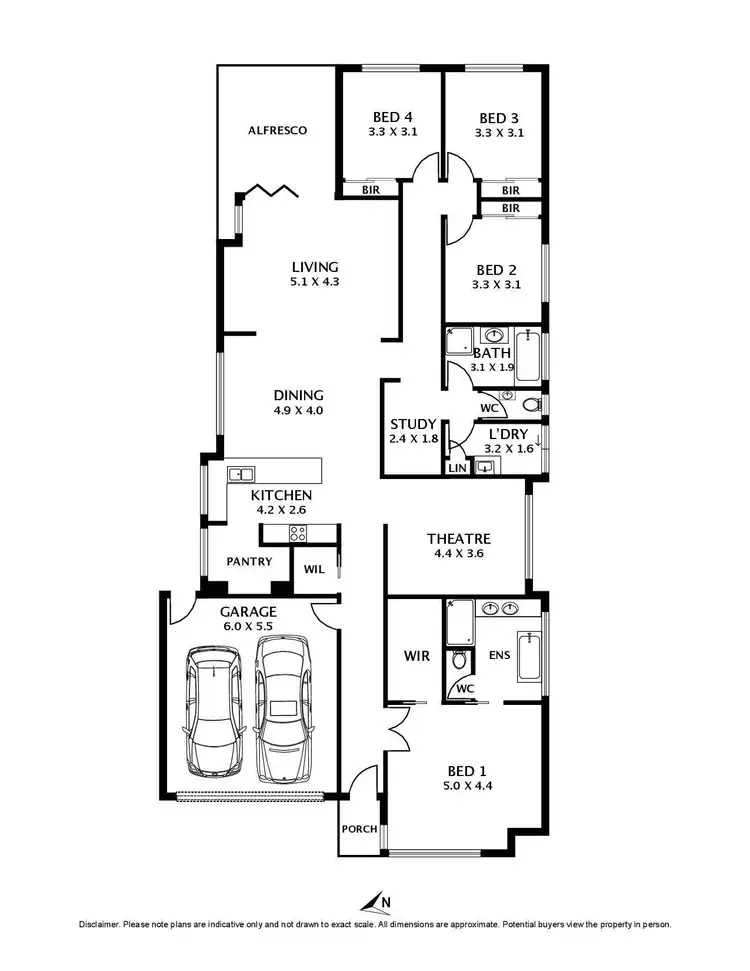 Floorplan of Homely house listing, 5 Sully Court, Diggers Rest VIC 3427