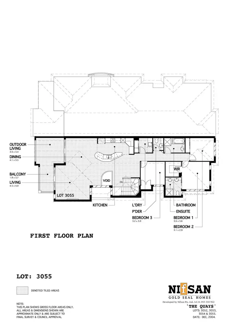 Floorplan of Homely townhouse listing, 3312 Central Place, Carrara QLD 4211
