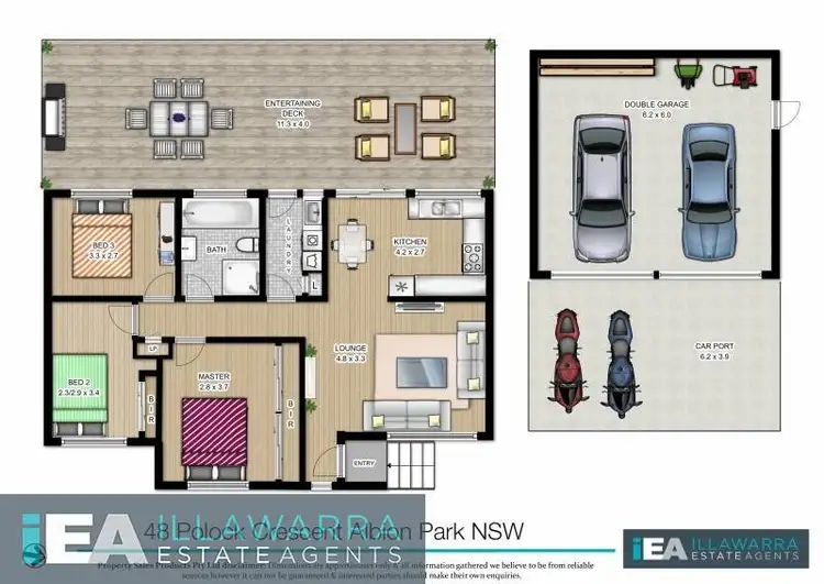 Floorplan of Homely house listing, 48 Polock Crescent, Albion Park NSW 2527
