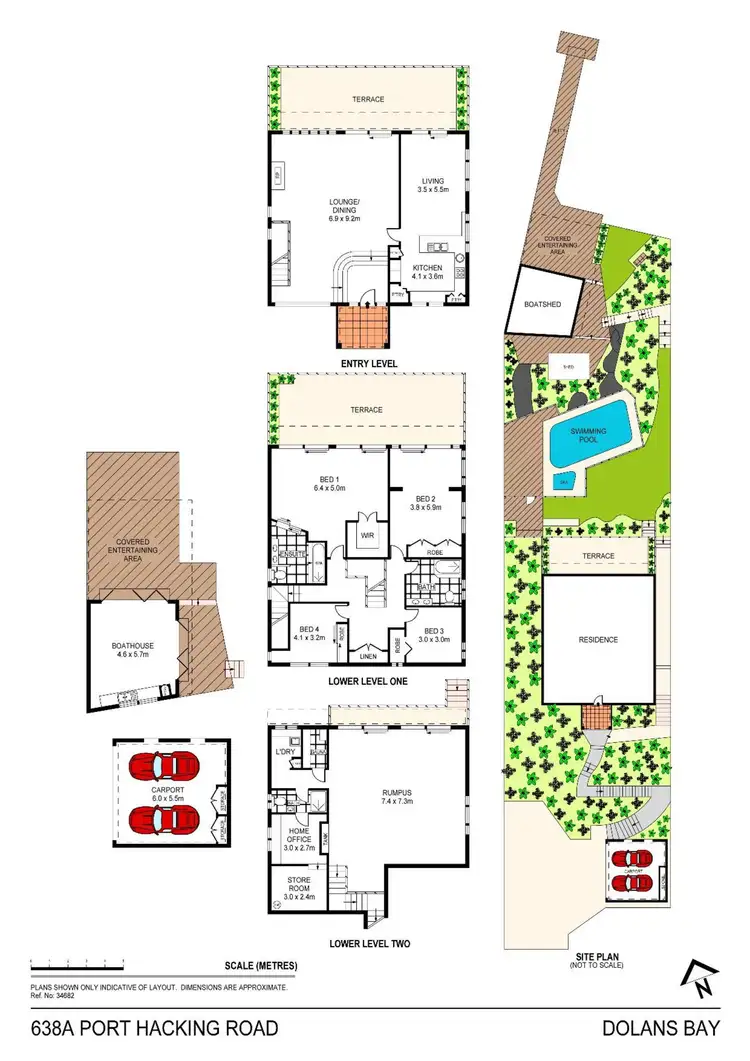 Floorplan of Homely house listing, 638a Port Hacking Road, Dolans Bay NSW 2229