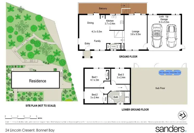 Floorplan of Homely house listing, 24 Lincoln Crescent, Bonnet Bay NSW 2226