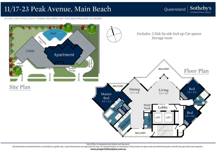 Floorplan of Homely apartment listing, 11/19 Peak Avenue, Main Beach QLD 4217