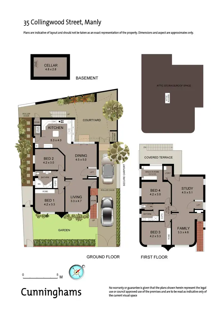 Floorplan of Homely house listing, 35 Collingwood Street, Manly NSW 2095