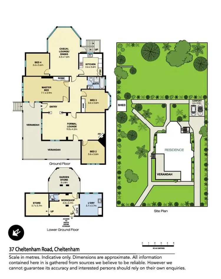 Floorplan of Homely house listing, 37 Cheltenham Road, Cheltenham NSW 2119