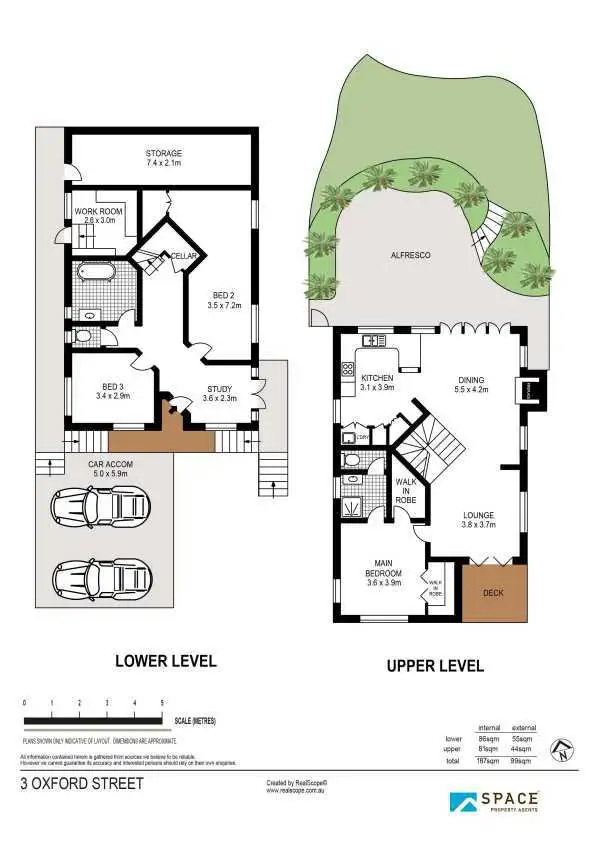 Floorplan of Homely house listing, 3 Oxford Street, Paddington QLD 4064