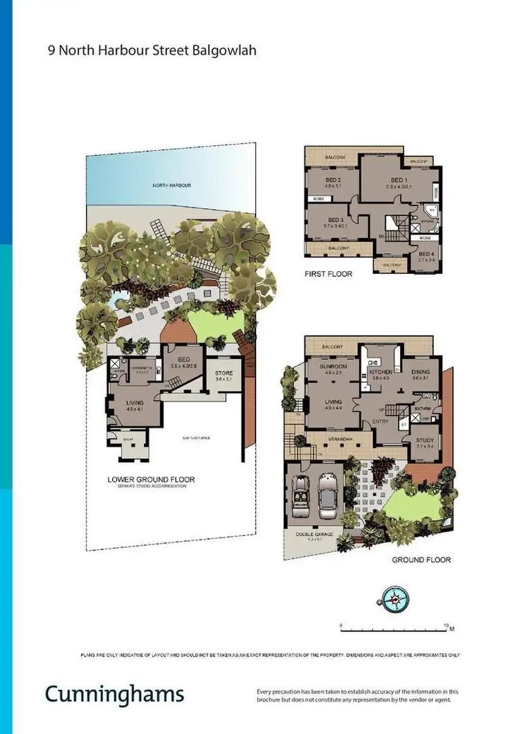 Floorplan of Homely house listing, 9 North Harbour Street, Balgowlah NSW 2093