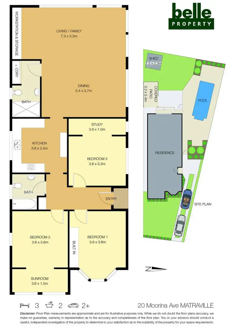 Floorplan of Homely house listing, 20 Moorina Avenue, Matraville NSW 2036