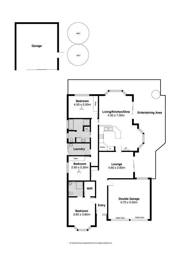 Floorplan of Homely house listing, 5 Lamont Road, Mccracken SA 5211