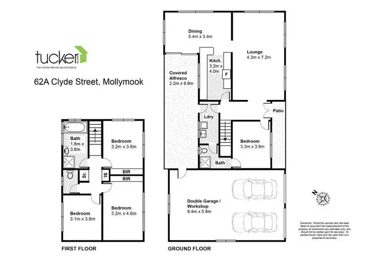 Floorplan of Homely house listing, 62a Clyde Street, Mollymook NSW 2539