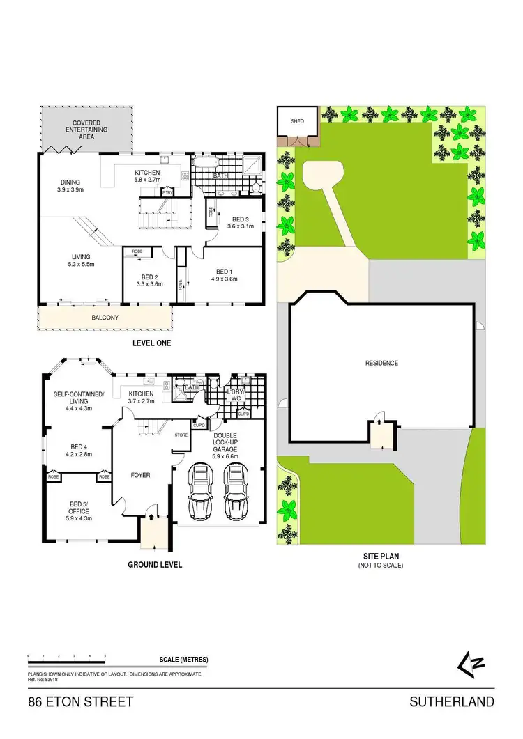 Floorplan of Homely house listing, 86 Eton Street, Sutherland NSW 2232