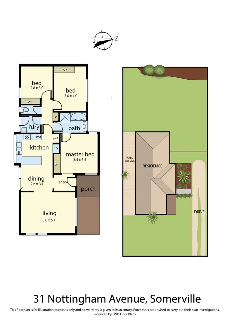 Floorplan of Homely house listing, 31 Nottingham Avenue, Somerville VIC 3912