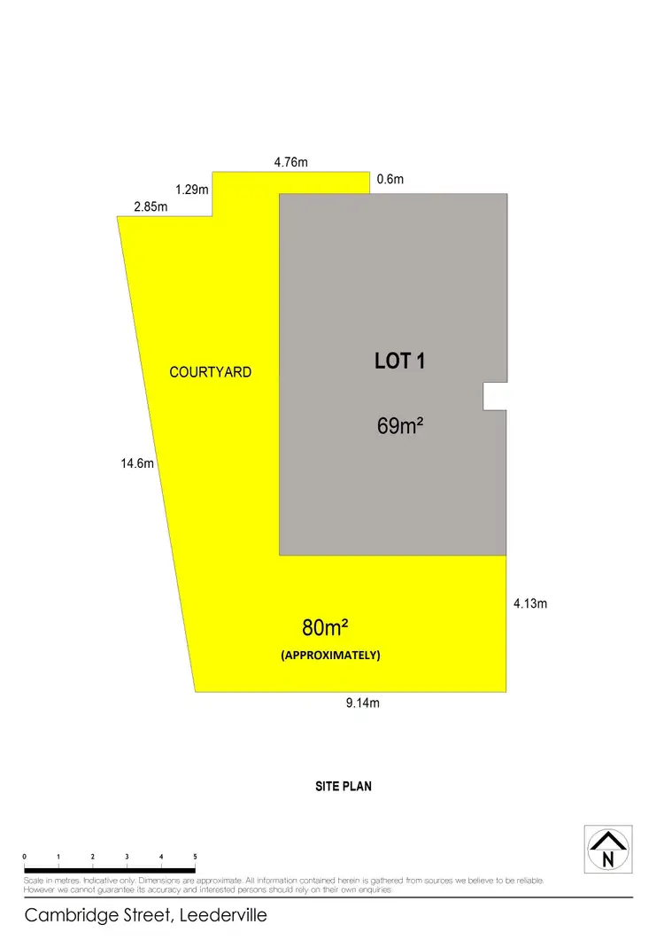 Floorplan of Homely unit listing, 1/29 Cambridge Street, West Leederville WA 6007