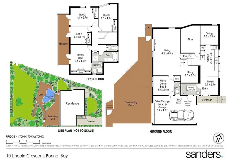 Floorplan of Homely house listing, 10 Lincoln Crescent, Bonnet Bay NSW 2226