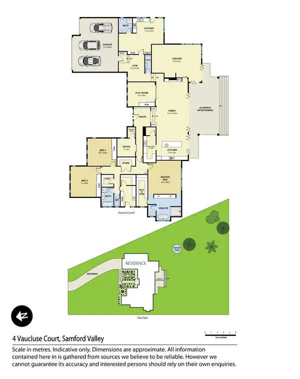 Floorplan of Homely house listing, 4 Vaucluse Court, Samford Valley QLD 4520