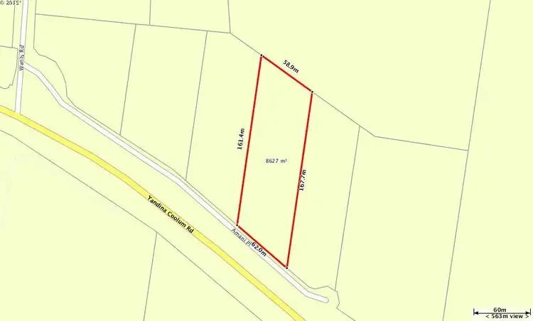 Floorplan of Homely land listing, 19-23 Amani Place, Maroochy River QLD 4561