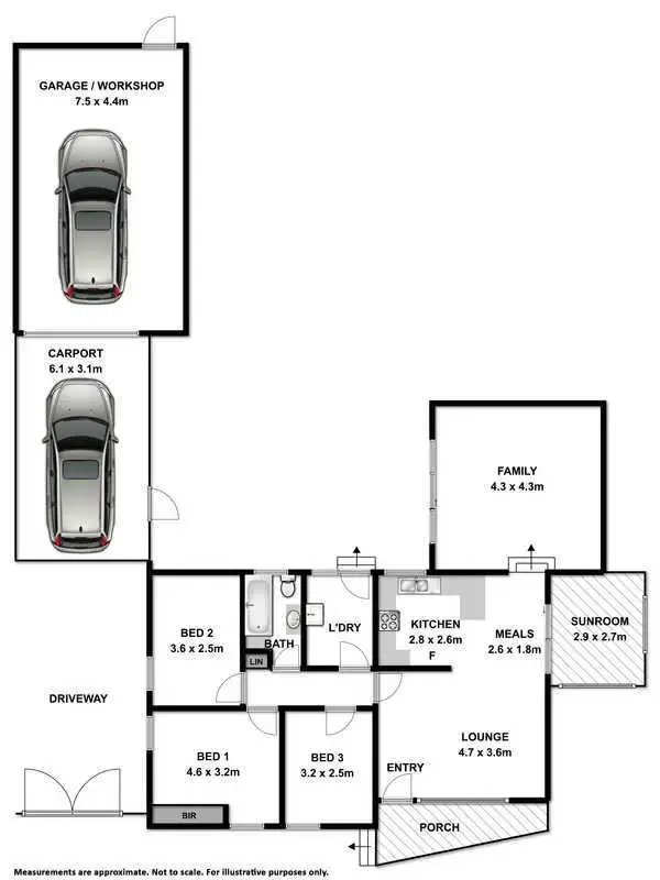 Floorplan of Homely house listing, 1008 Barooga Street, North Albury NSW 2640