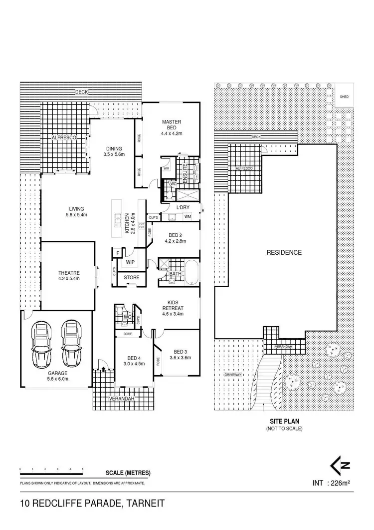 Floorplan of Homely house listing, 10 Redcliffe Parade, Tarneit VIC 3029