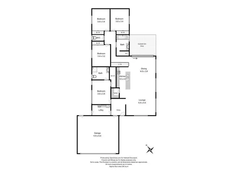 Floorplan of Homely house listing, 11 Tedmon Street, Spreyton TAS 7310