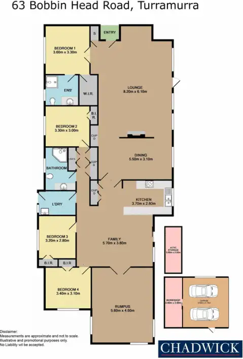 Floorplan of Homely house listing, 63 Bobbin Head Road, Turramurra NSW 2074