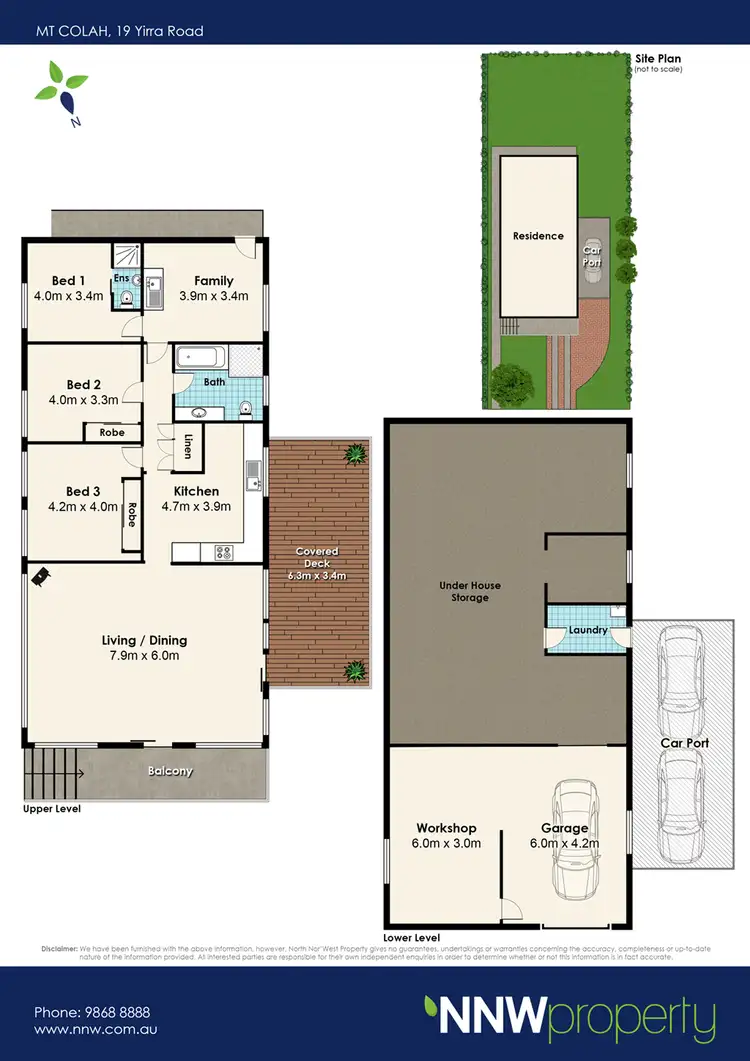 Floorplan of Homely house listing, 19 Yirra Road, Mount Colah NSW 2079