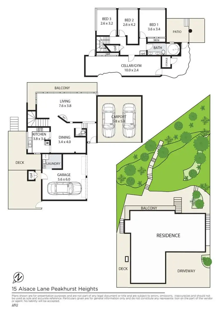 Floorplan of Homely house listing, 15 Alsace Lane, Peakhurst Heights NSW 2210
