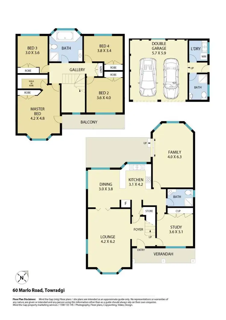 Floorplan of Homely house listing, 60 Marlo Road, Towradgi NSW 2518