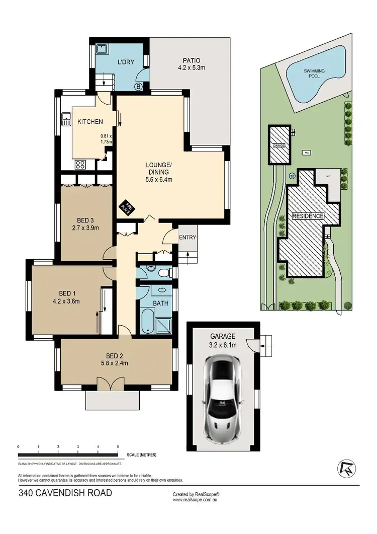 Floorplan of Homely house listing, 340 Cavendish Road, Coorparoo QLD 4151