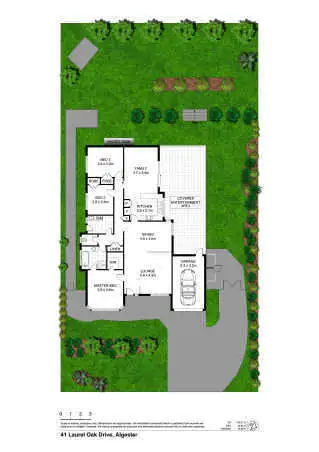 Floorplan of Homely house listing, 41 Laurel Oak Drive, Algester QLD 4115