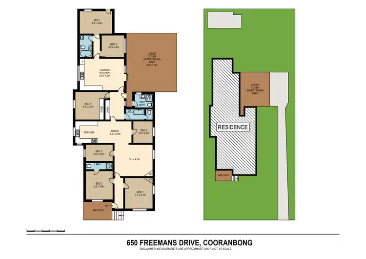 Floorplan of Homely house listing, 650 Freemans Drive, Cooranbong NSW 2265