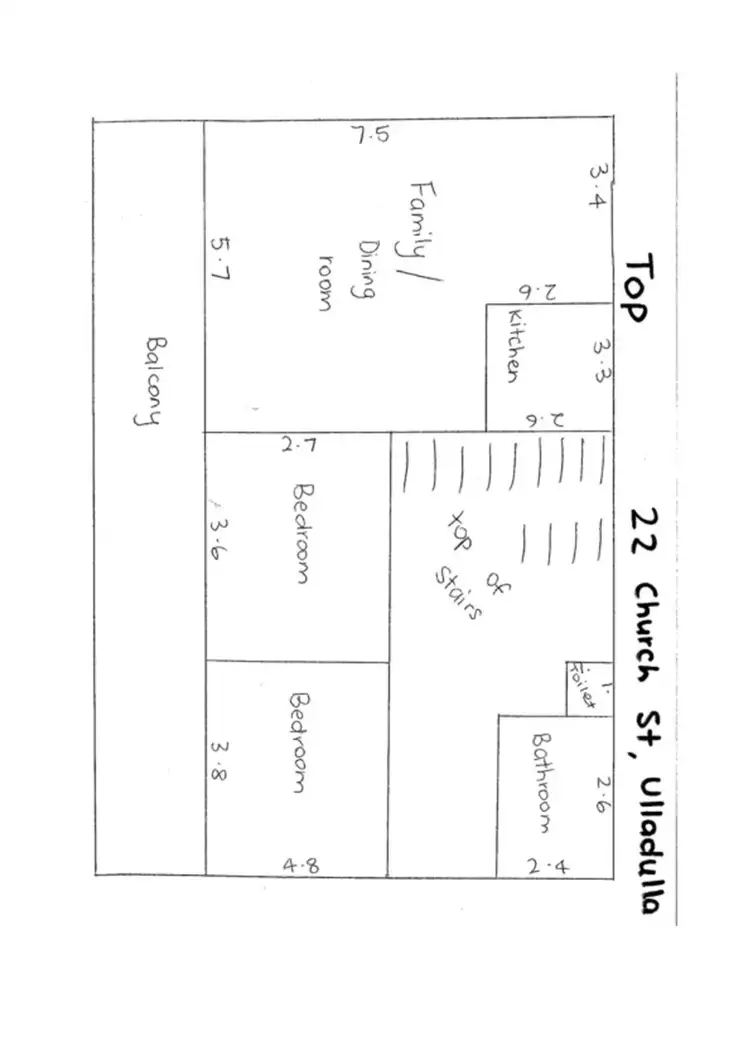 Floorplan of Homely house listing, 22 Church Street, Ulladulla NSW 2539