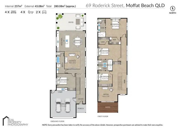 Floorplan of Homely house listing, 69 Roderick Street, Moffat Beach QLD 4551
