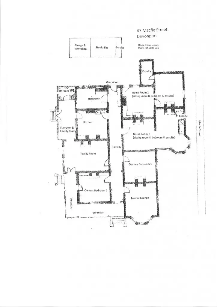 Floorplan of Homely house listing, 47 MacFie Street, Devonport TAS 7310