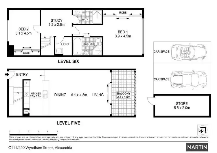 Floorplan of Homely apartment listing, C111/240 Wyndham Street, Alexandria NSW 2015