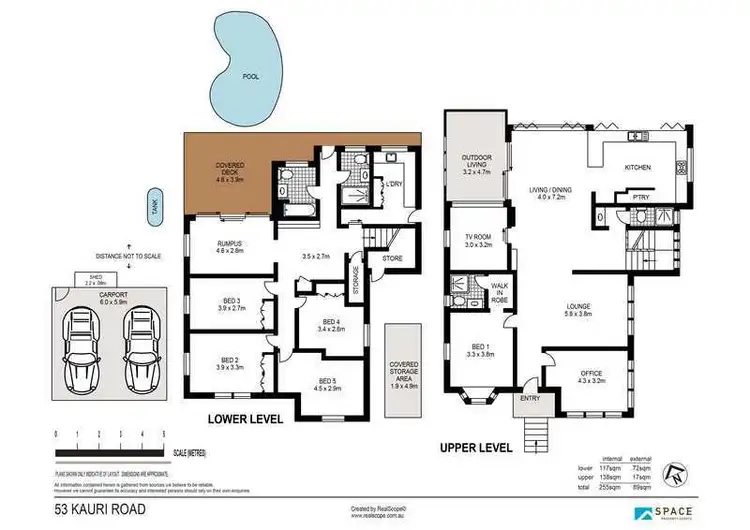 Floorplan of Homely house listing, 53 Kauri Road, Ashgrove QLD 4060