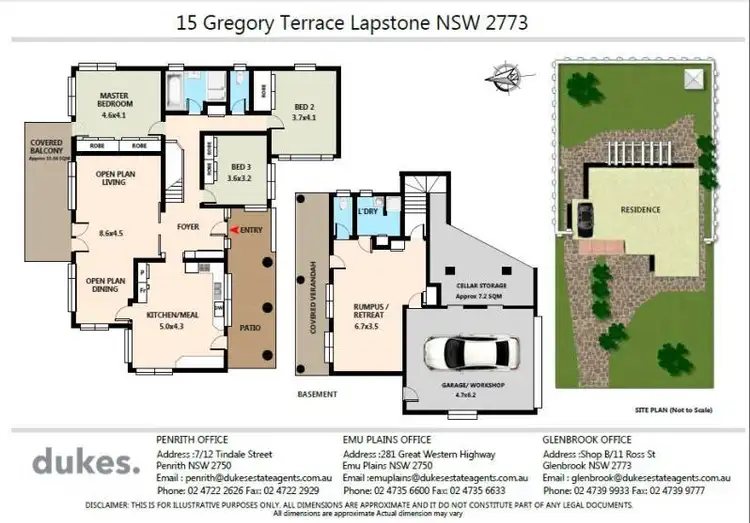 Floorplan of Homely house listing, 15 Gregory Terrace, Lapstone NSW 2773