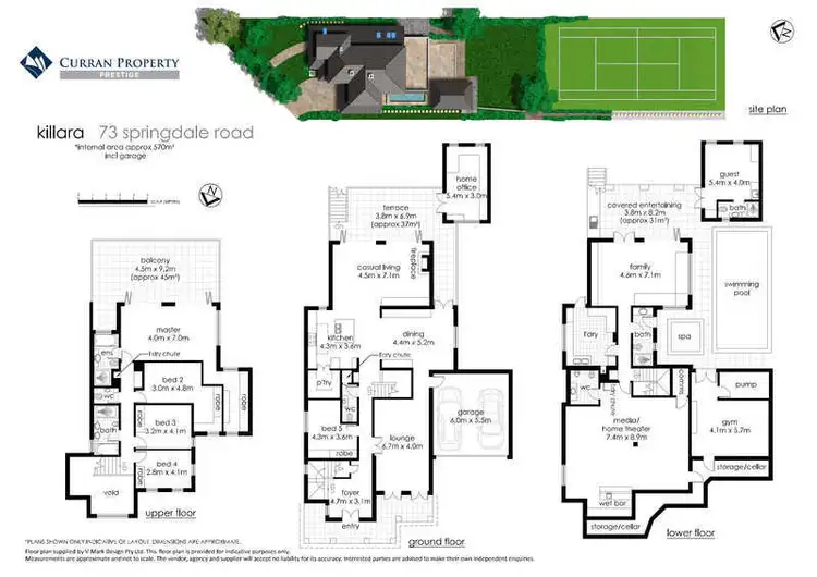 Floorplan of Homely house listing, 73 Springdale Road, Killara NSW 2071