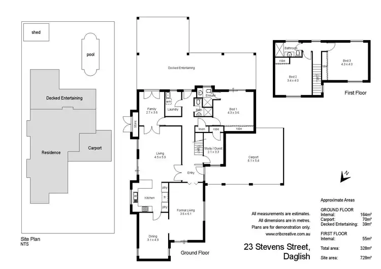 Floorplan of Homely house listing, 23 Stevens Street, Daglish WA 6008