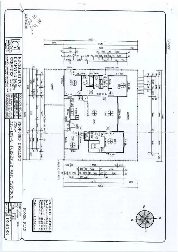 Floorplan of Homely house listing, 33 Forrester Way, Yeppoon QLD 4703