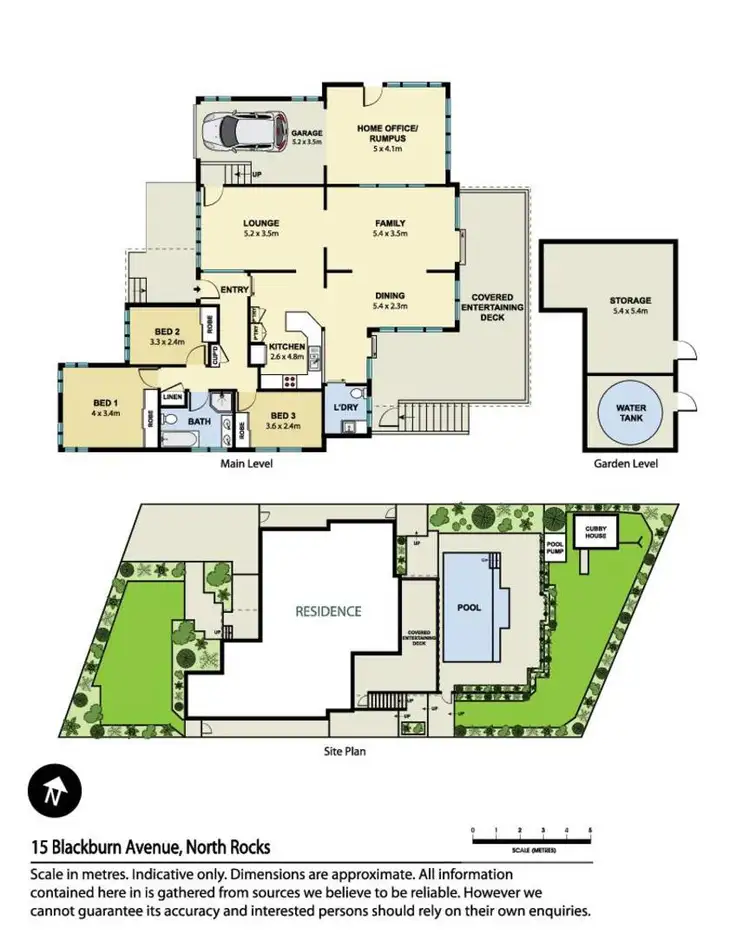 Floorplan of Homely house listing, 15 Blackburn Avenue, North Rocks NSW 2151
