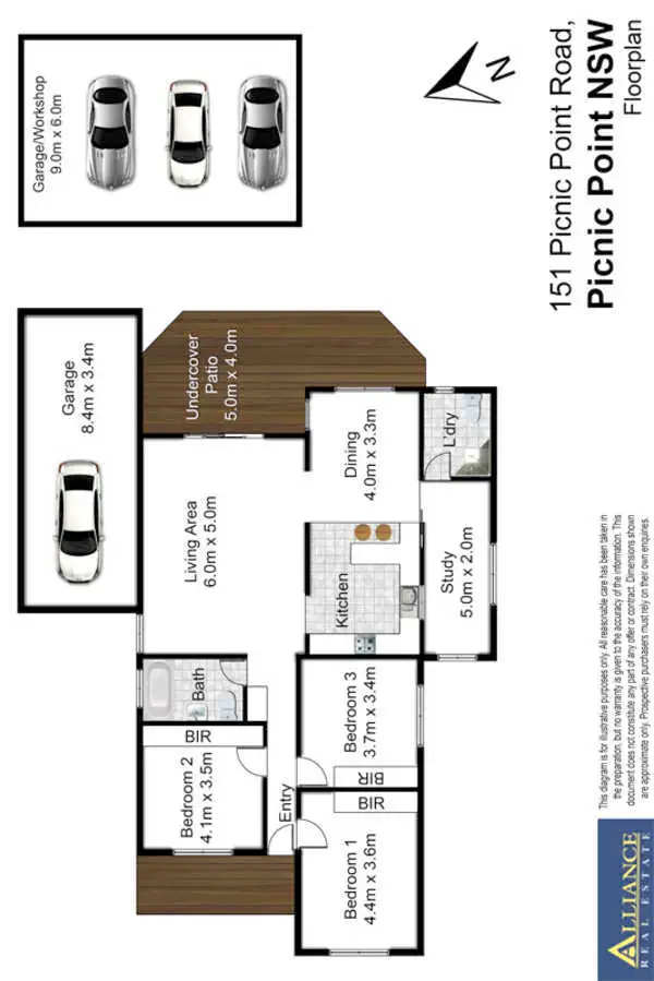 Floorplan of Homely house listing, 151 Picnic Point Road, Picnic Point NSW 2213