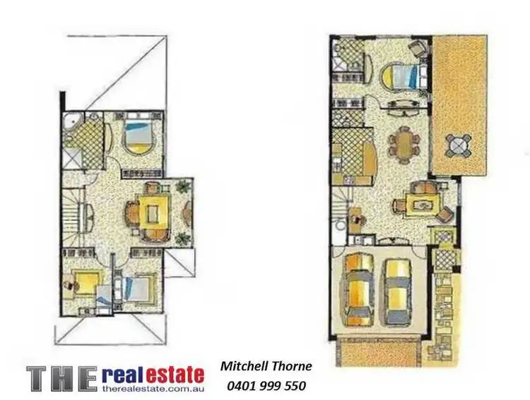 Floorplan of Homely townhouse listing, 31/31 Langport Parade, Mudgeeraba QLD 4213